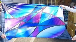 オリジナルフラッグ制作例