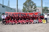 横浜市立東高校サッカー部47期保護者会様 サッカートロマット横断幕